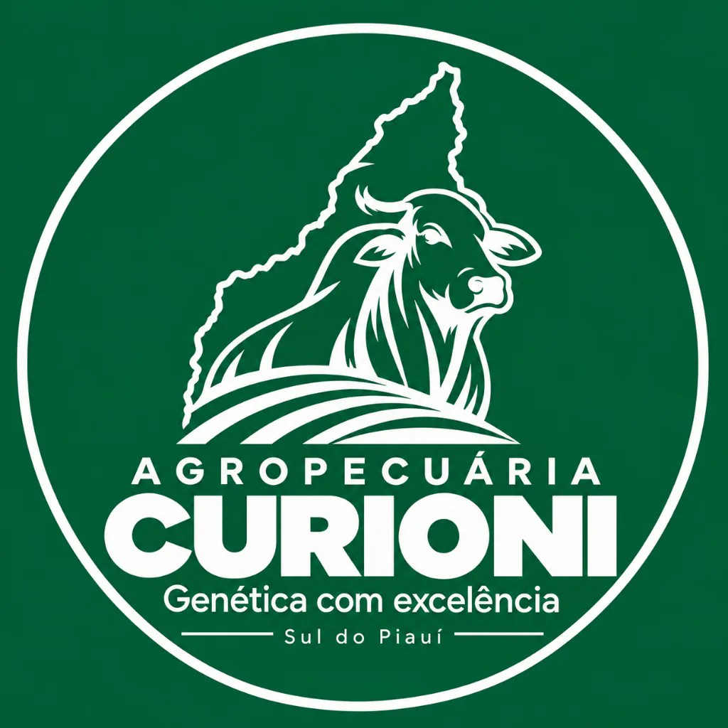 Selo claro da Agropecuária Curioni