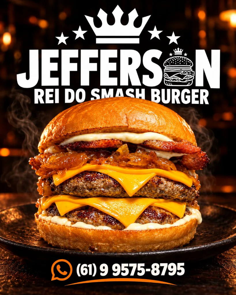 Peça Jefferson Rei do Smash Burger