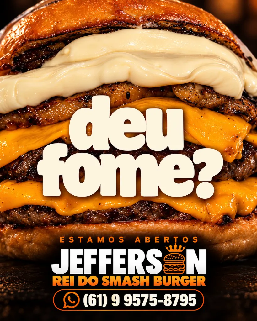 Post Deu fome, do Jefferson Rei do Smash Burger