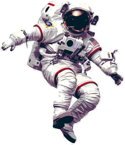 Astronauta representando criação
