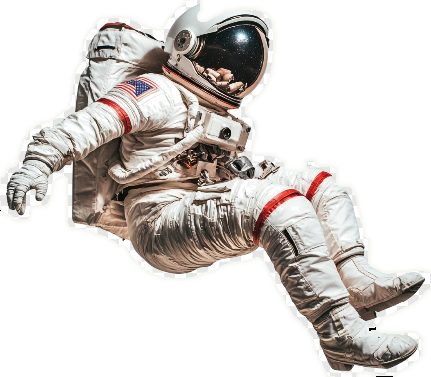 Astronauta representando tecnologia
